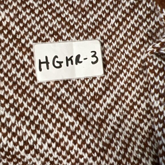 Fortune + Ivy Stitch Fix Sweater Womens Brown Stripe Cardigan Long Sleeve Pocket - Picture 9 of 9